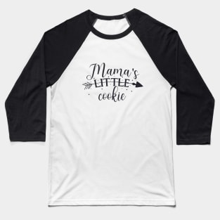 Mama's Little Cookie cute baby shower toddler gift Baseball T-Shirt